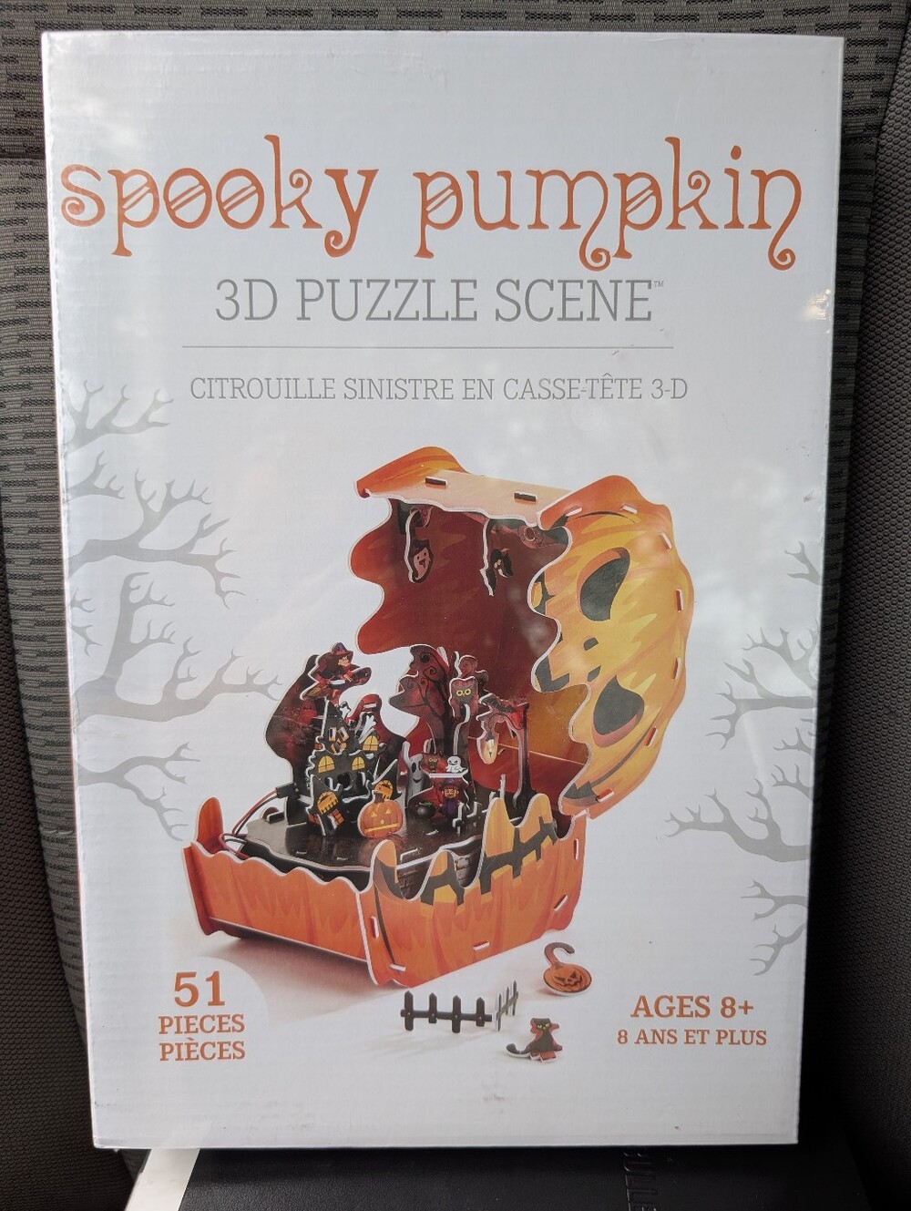 Spooky Pumpkin 3D Puzzle Scene 51 Pieces Aged 8+ Halloween Brand New Sealed